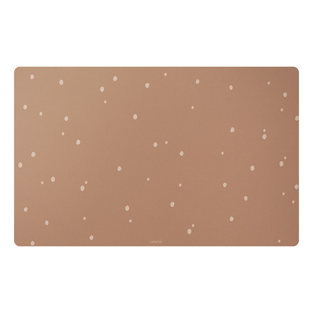 Placemat XL / Bureaumat Dots - Cinnamon