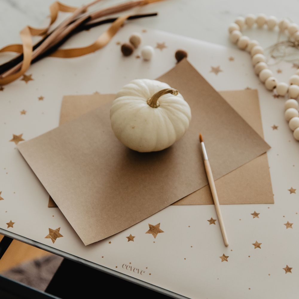 Placemat XL / Bureaumat Stars - Almond