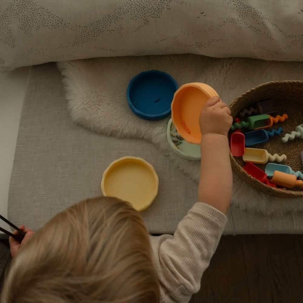 Grennn Speelbakjes set 'Wave' regenboog