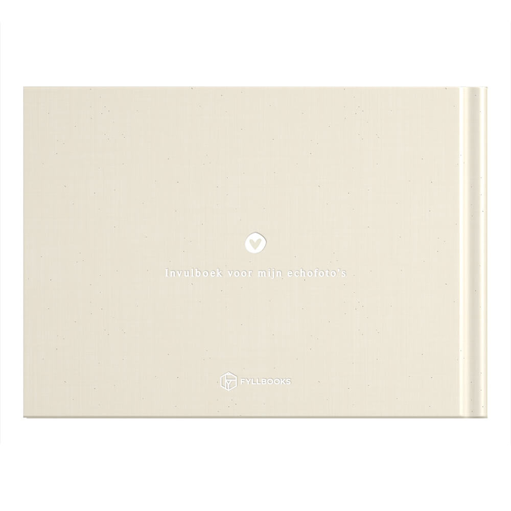 Mijn echoboekje - Linnen Beige