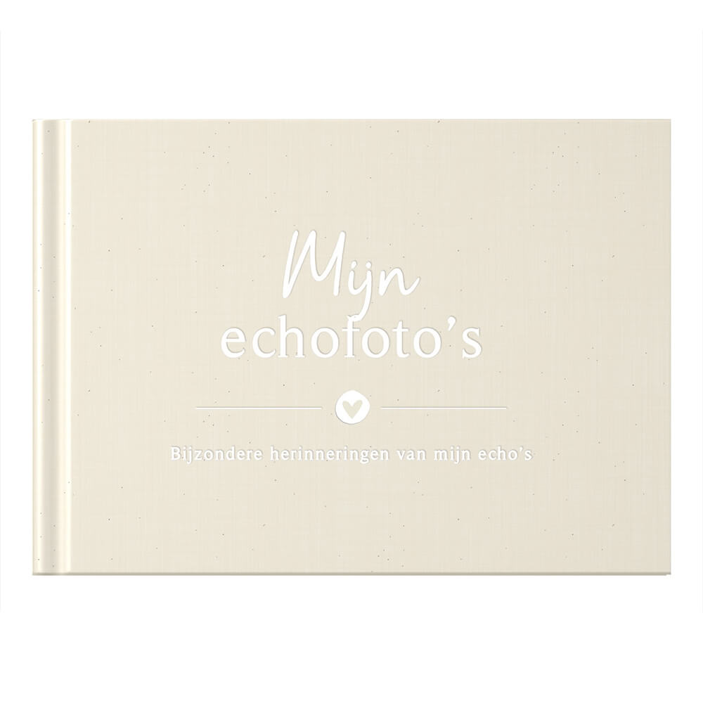 Mijn echoboekje - Linnen Beige