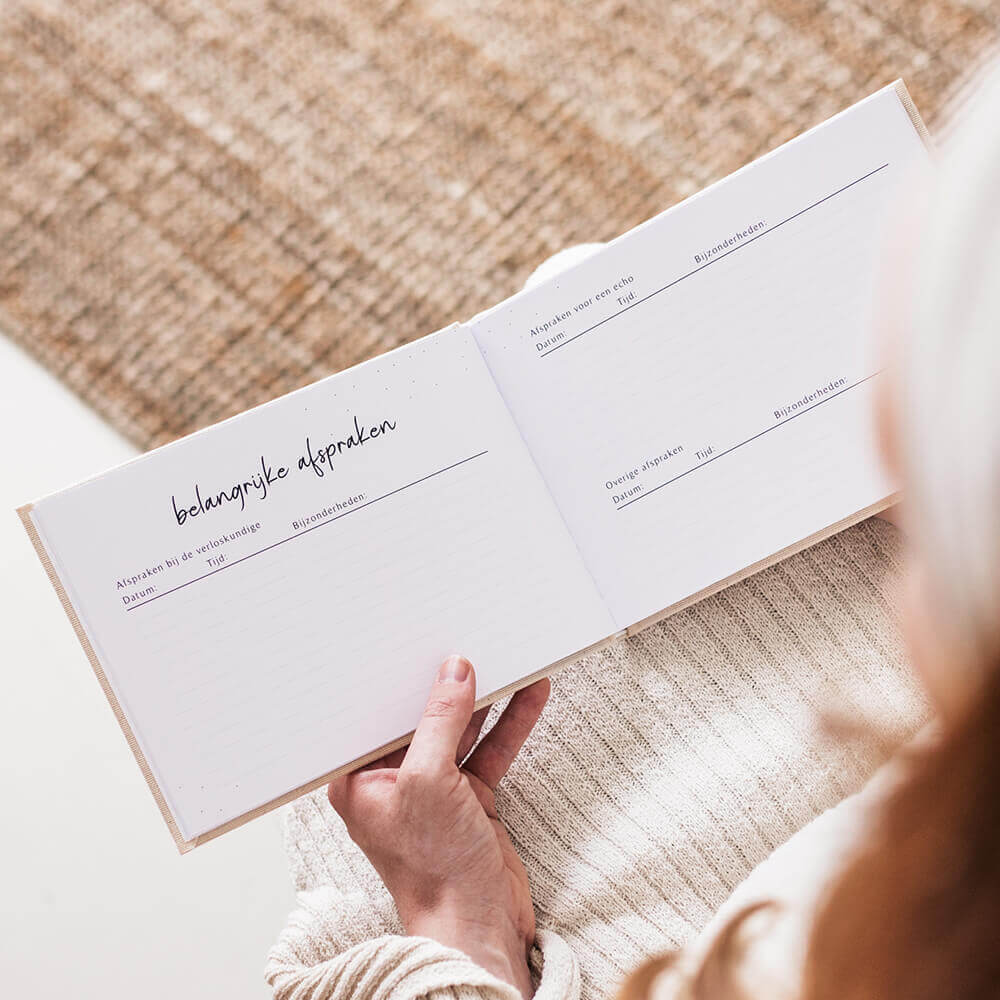 Mijn echoboekje - Linnen Beige