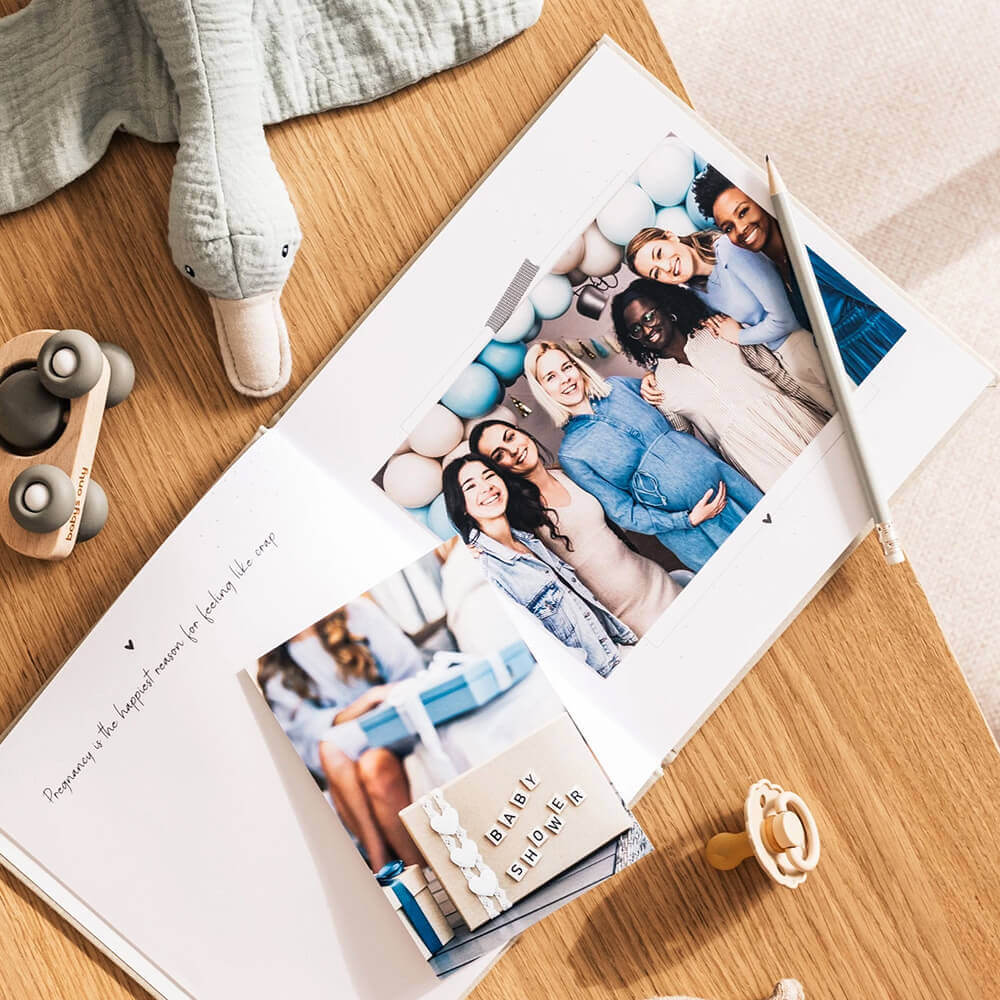 Babyshowerboek - White