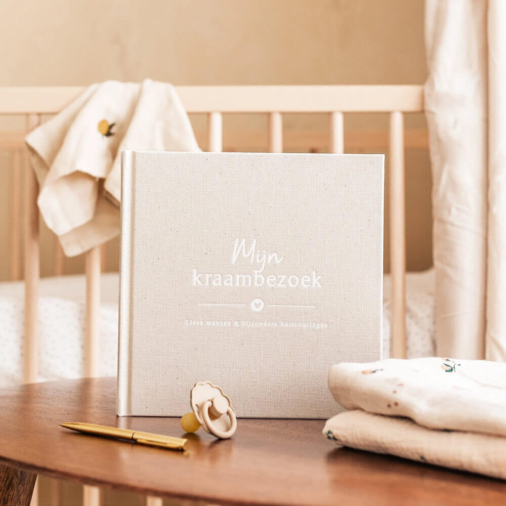 Mijn kraambezoek - Linnen Beige