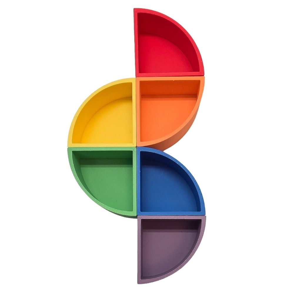 Grennn Kwartcirkel 'Mandigo' regenboog