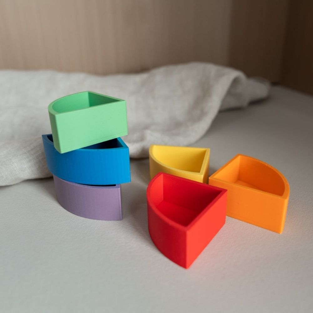 Grennn Kwartcirkel 'Mandigo' regenboog