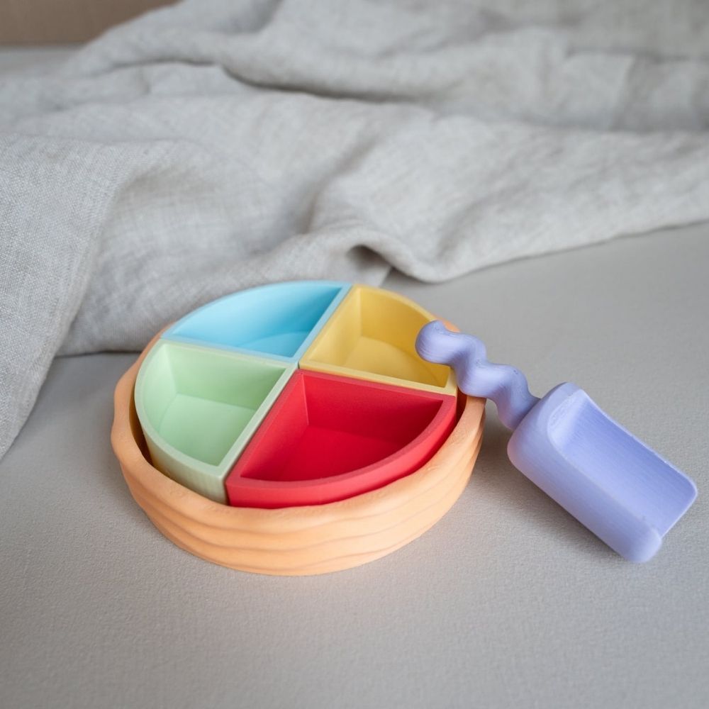 Grennn Kwartcirkel set 'Mandigo' pastel