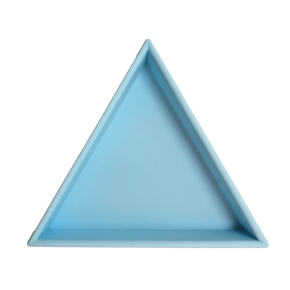 Grennn Inlegdriehoek 'Mandigo' blauw pastel