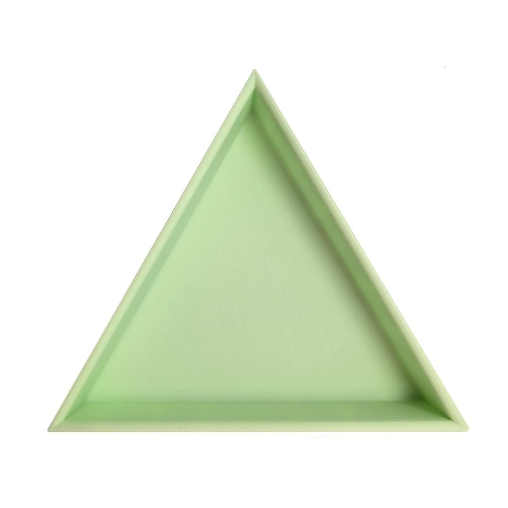 Grennn Inlegdriehoek 'Mandigo' groen pastel