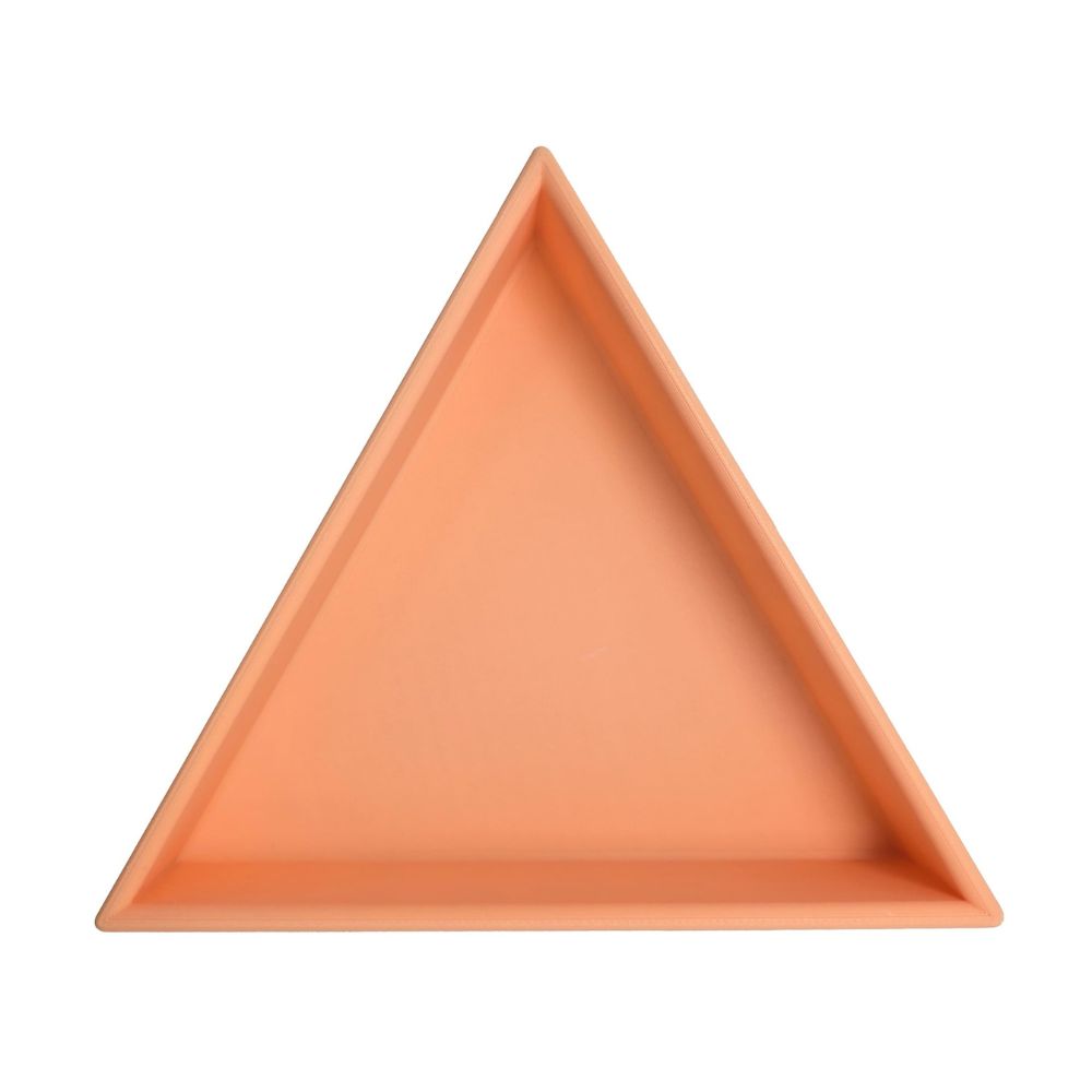 Grennn Inlegdriehoek 'Mandigo' oranje pastel