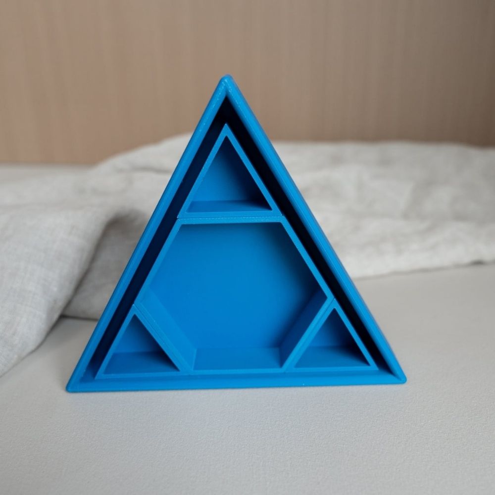 Grennn Inlegdriehoek 'Mandigo' blauw