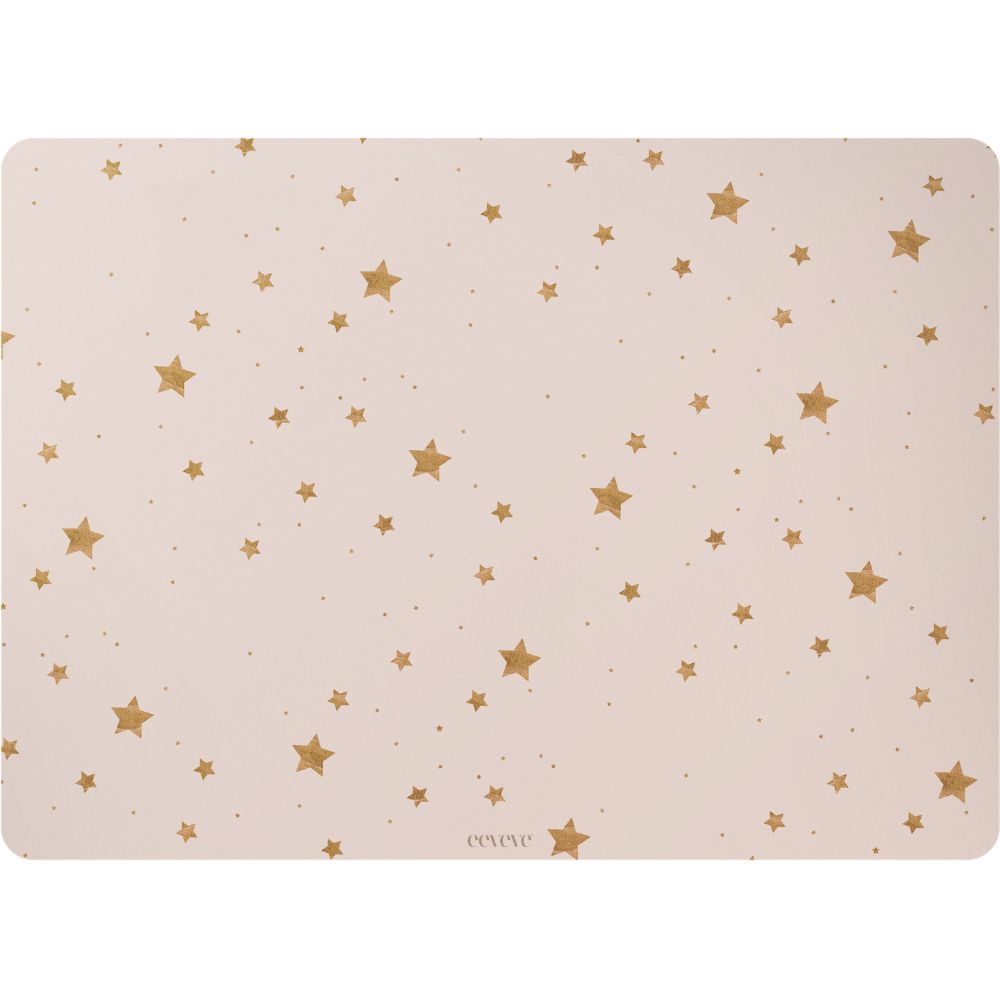 Placemat Stars - Almond