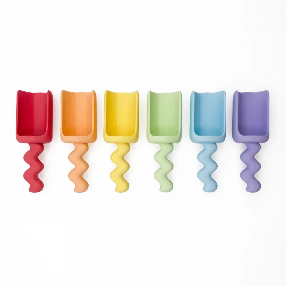 Grennn Speelschepjes XL set 'Wave' pastel