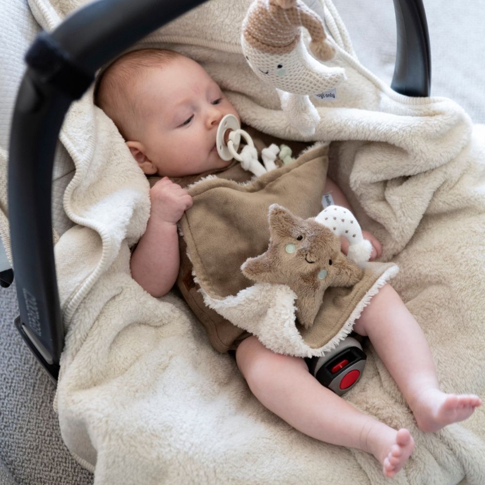 Speendoekje Heaven clay/warm linen