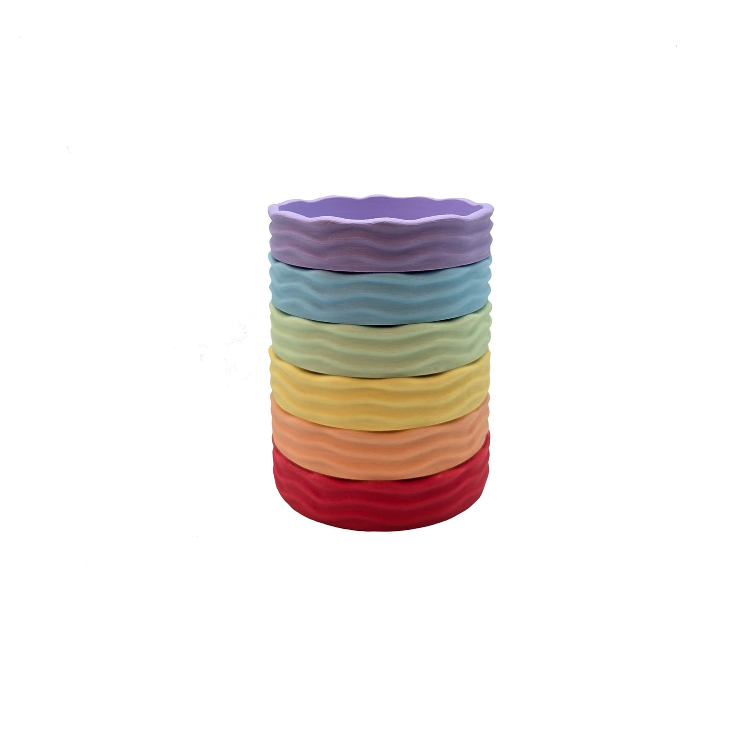Grennn Speelbakjes set 'Wave' pastel