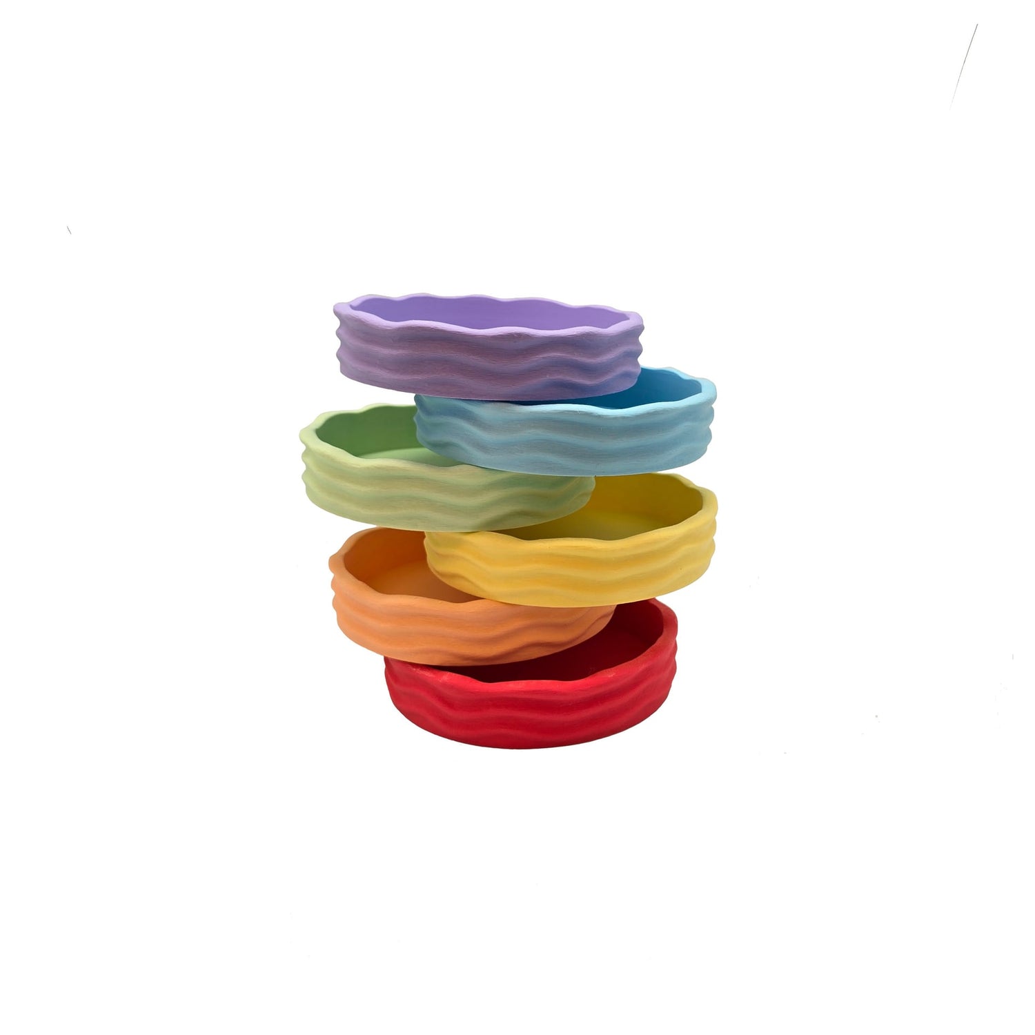 Grennn Speelbakjes set 'Wave' pastel