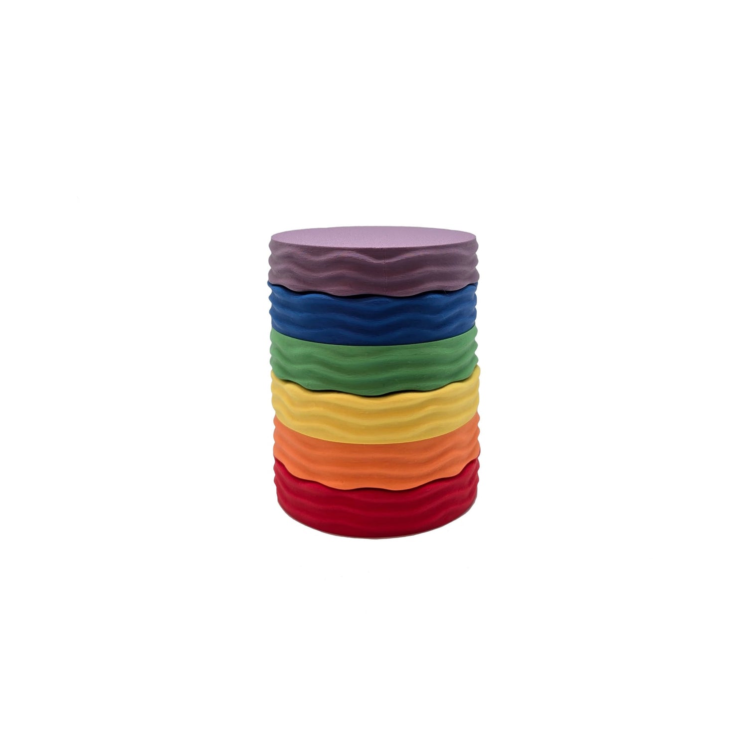 Grennn Speelbakjes set 'Wave' regenboog