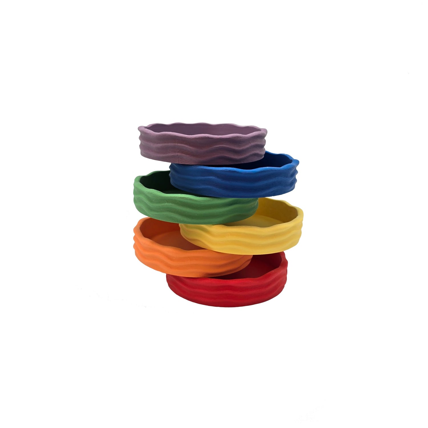 Grennn Speelbakjes set 'Wave' regenboog